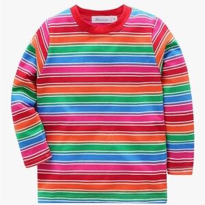 Striped Long Sleeve T-Shirt  + Red Wig Costume Set